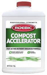 Roebic CA-2.5-12 Compost Accelerator, Solid, White, 2.5 lb, Bottle